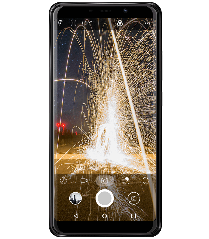 A selfie portrait of a smooth blur effect on View go